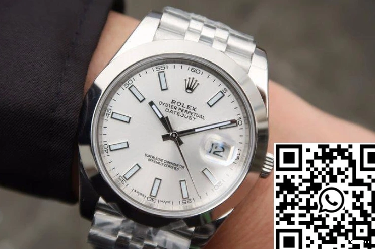 Datejust White Factory Rolex Dial EW 116200 41mm 0601